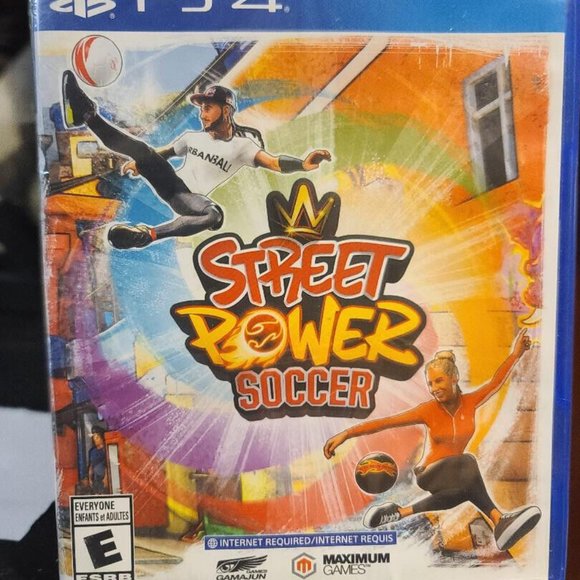 Street Power Soccer Playstation 4 PS4 Maximum Games New Sealed Hard Copy - Picture 2 of 3